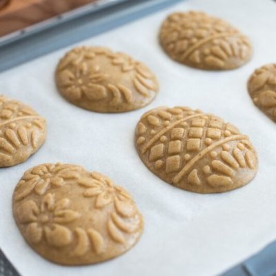 画像2: イースターエッグ＜2種類＞*wood gingerbread cookie mold