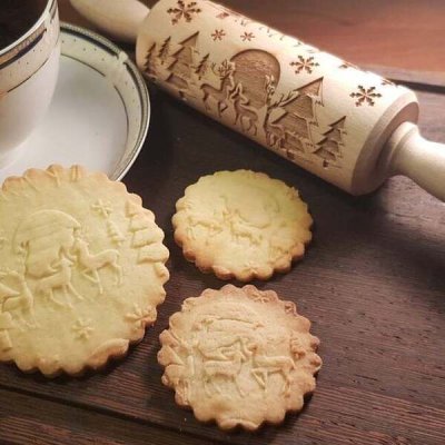 画像3: 森のトナカイ＜christmas deer in the forest＞/mini Rolling Pin