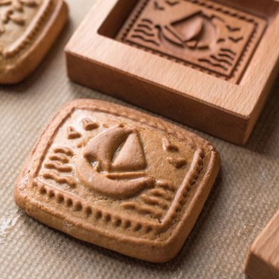 画像2: ヨット *wood gingerbread cookie mold