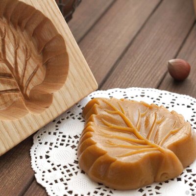 画像2: 【30％OFF/SALE】葉っぱ*wood cookie mold