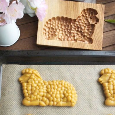 画像1: ヒツジ/Lamb*wood gingerbread cookie mold