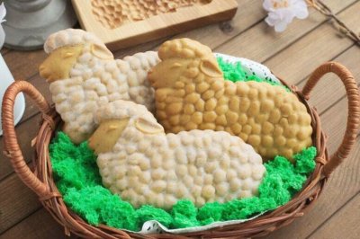 画像3: ヒツジ/Lamb*wood gingerbread cookie mold