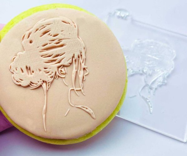 画像1: Bridal hair*ブライダル/fondant cookie stamp (1)