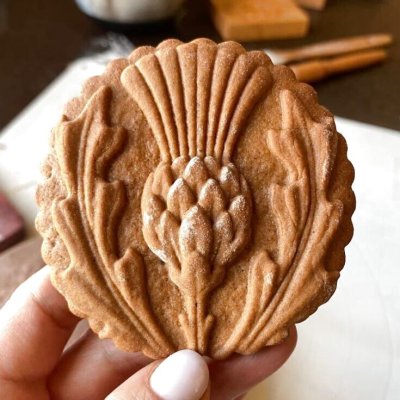 画像1: アザミ/thistle*wood gingerbread cookie mold