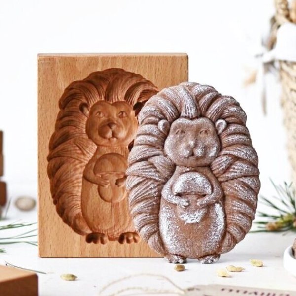 ハリネズミ/Hedgehog Prosha*wood gingerbread cookie mold