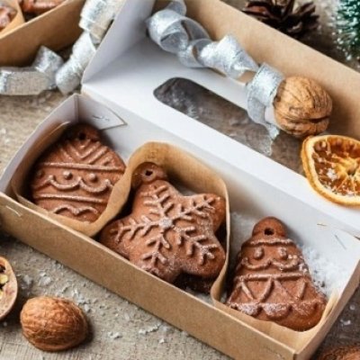 画像3: オーナメント*2種類＜その2＞ *wood gingerbread cookie mold