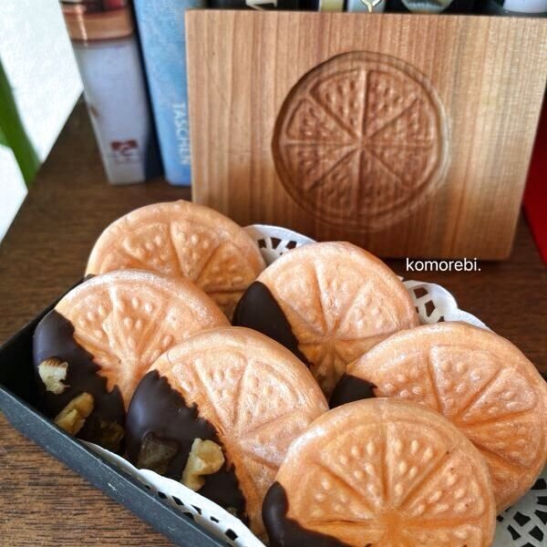 画像1: orange/オレンジ*cookie mold/菓子木型作家 komorebi. (1)