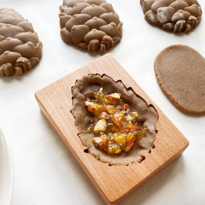 画像2: 松ぼっくり/Cedar cone*wood gingerbread cookie mold
