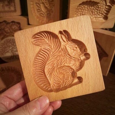 画像3: リス*wood gingerbread cookie mold