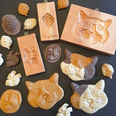 画像3: 猫ちゃん*cookie mold/菓子木型作家 komorebi.
