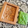 画像1: 鳥/お花/蝶々*wood cookie mold (1)