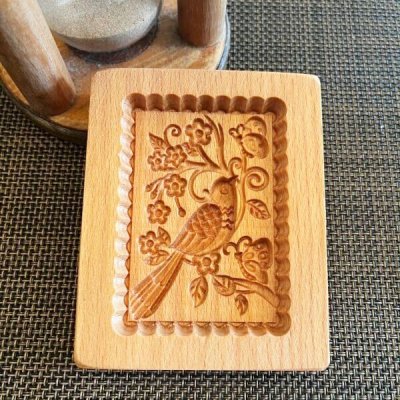 画像2: 鳥/お花/蝶々*wood cookie mold