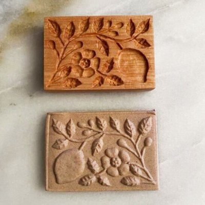 画像1: 檸檬の木* *wood cookie stamp
