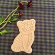 画像2: 猫ちゃん*wood cookie mold (2)