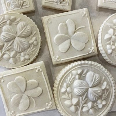 画像2: 三つ葉の花輪*Shamrock Wreath/cookie mould