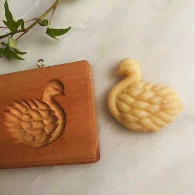 画像2: 【お客様お問い合わせ商品】白鳥/swan*cookie mold/菓子木型作家 komorebi.