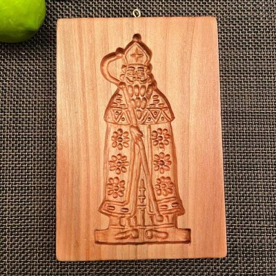 画像1: 【お問い合わせ商品】Saint Nicholas*スペキュロス型/cookie mold/菓子木型作家 komorebi.