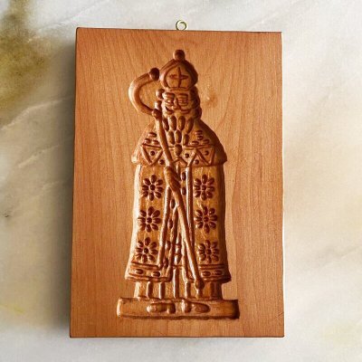 画像1: 【お問い合わせ商品】Saint Nicholas*スペキュロス型/cookie mold/菓子木型作家 komorebi.