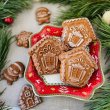 画像2: お家*wood gingerbread cookie mold (2)