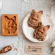 画像1: コーギー/welsh corgi*wood gingerbread cookie mold (1)