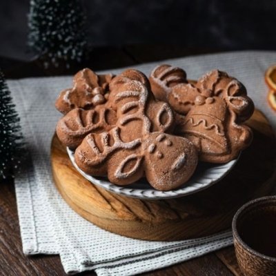 画像2: トナカイ&ベル*wood gingerbread cookie mold