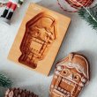 画像2: くるみ割り人形/nutcracker*wood gingerbread cookie mold (2)