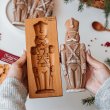 画像1: ブリキの兵隊*wood gingerbread cookie mold (1)