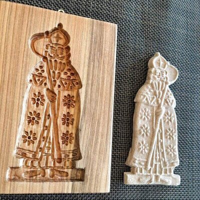 画像2: 【お問い合わせ商品】Saint Nicholas*スペキュロス型/cookie mold/菓子木型作家 komorebi.