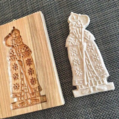 画像3: 【お問い合わせ商品】Saint Nicholas*スペキュロス型/cookie mold/菓子木型作家 komorebi.