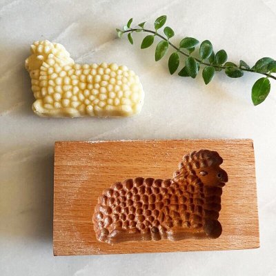 画像1: ひつじ/Lamb*wood cookie mold