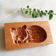 画像3: 猫/Cat*wood gingerbread cookie mold (3)