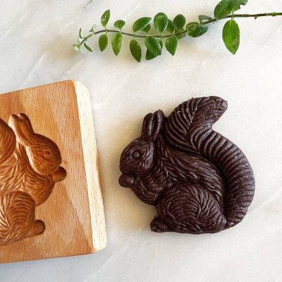 画像2: リス*wood gingerbread cookie mold