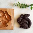 画像2: リス*wood gingerbread cookie mold (2)