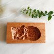 画像2: 猫/Cat*wood gingerbread cookie mold (2)