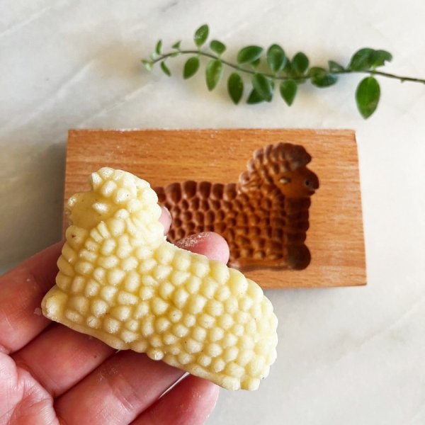 画像1: ひつじ/Lamb*wood cookie mold (1)