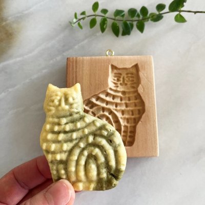 画像2: 【お問合せ商品】Tabby Cat / 縞模様の猫ちゃん*cookie mold/菓子木型作家 komorebi.