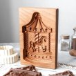 画像2: メリーゴーランド/Carousel*wood gingerbread cookie mold (2)