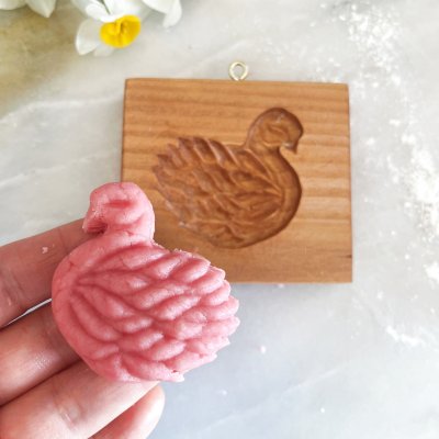 画像2: 【お問合せ商品】白鳥/swan*cookie mold/菓子木型作家 komorebi.