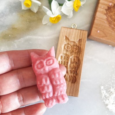 画像1: 【お問合せ商品】森の生き物と木の実＜ふくろう＞cookie mold/菓子木型作家 komorebi.