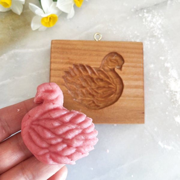 画像1: 【お問合せ商品】白鳥/swan*cookie mold/菓子木型作家 komorebi. (1)